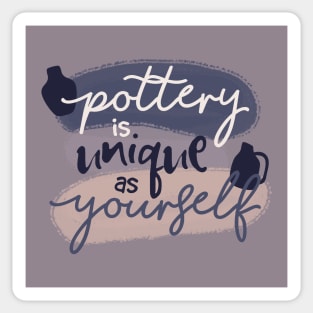 Unique Pottery Sticker